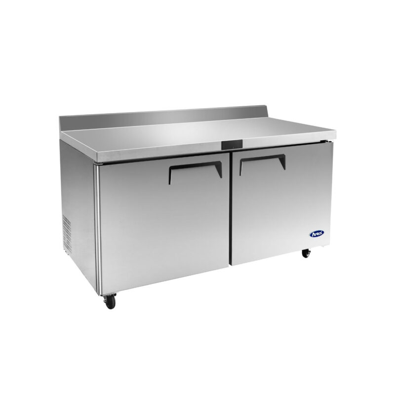 Mesón Refrigerado 2 Puertas Acero Reforzado 487L MGF8410-MRR60" Atosa