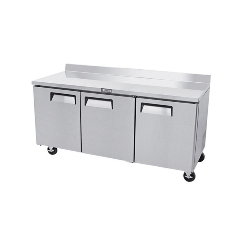 Mesón Refrigerado 3 Puertas Acero Reforzado 598L MGF8411-MRR72" Atosa