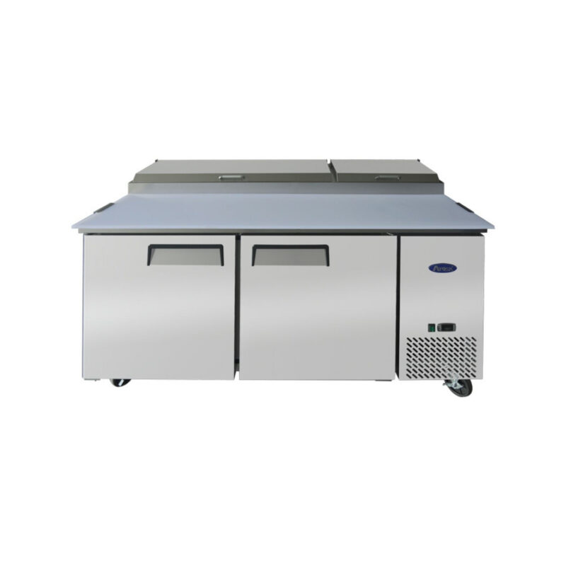 Mesón Pizzero 2 Puertas Acero 524L MPF8202-MPIZ67" Atosa