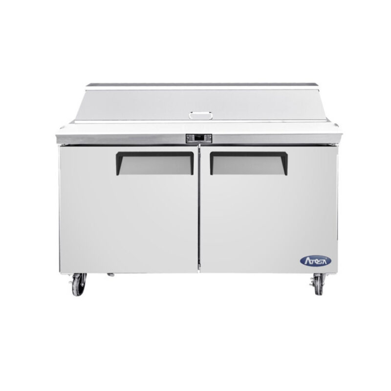 Mesón Saladette 2 Puertas Acero 379L MSF8302-MSALD48" Atosa