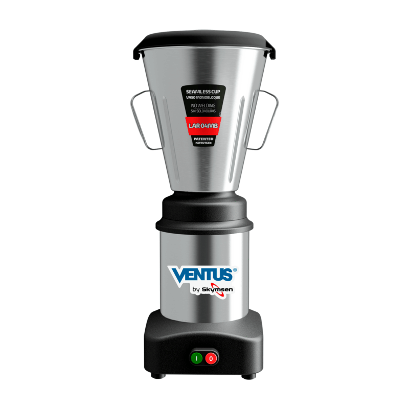 Licuadora 4Lts Comercial Inox Vaso Monobloque en Acero Inox Lar-04Mb By Skymsen Ventus