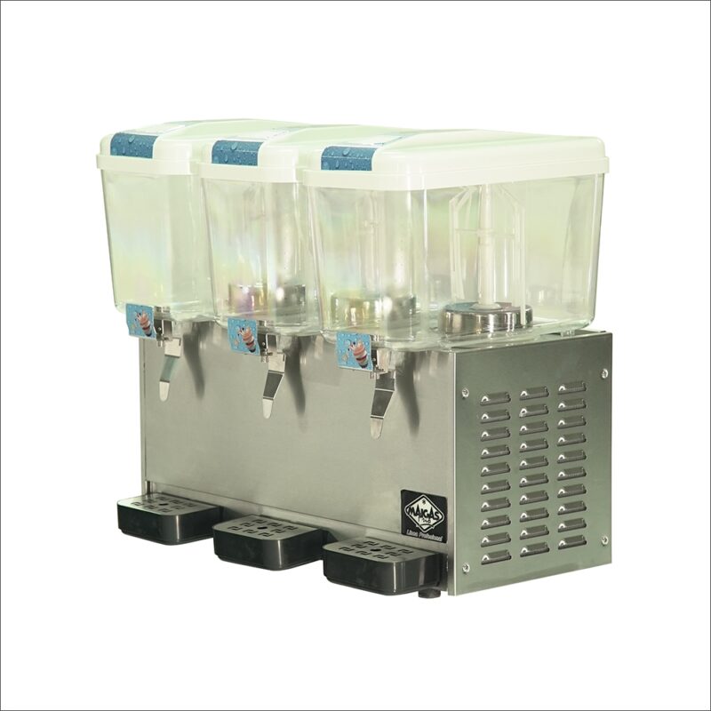 Dispensadora De Jugos, 3 X 18 Lt.