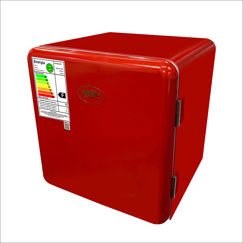 Frigobar Retro 47 Lt. Rojo