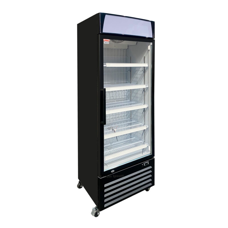 Freezer Vertical 1 Puerta De Vidrio 400 Litros