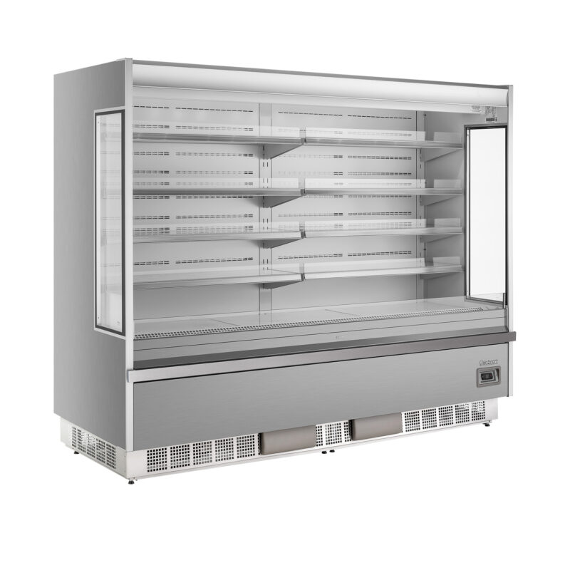 Expositor Mural Refrigerado 2.400 Mm. Gris
