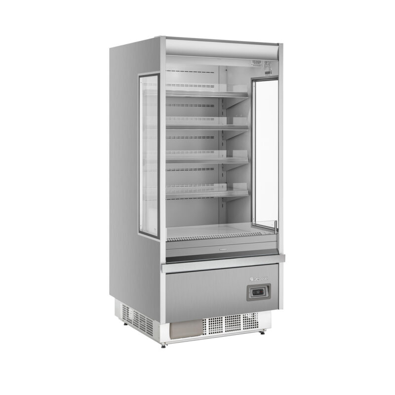 Expositor Mural Refrigerado 900 Mm. Gris