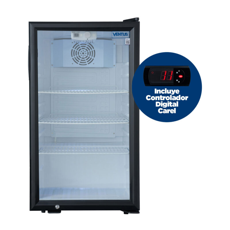 Visicooler Sobremesa 1 puerta 100 lts Controlador Digital VC-100CDIGIT