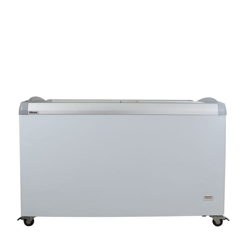 Conservadora horizontal vidrio curvo SD-400A Hiron