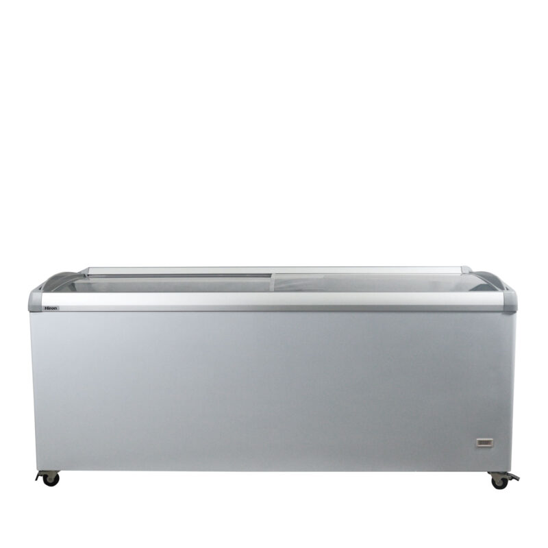 Conservadora horizontal vidrio curvo SD-600A Hiron