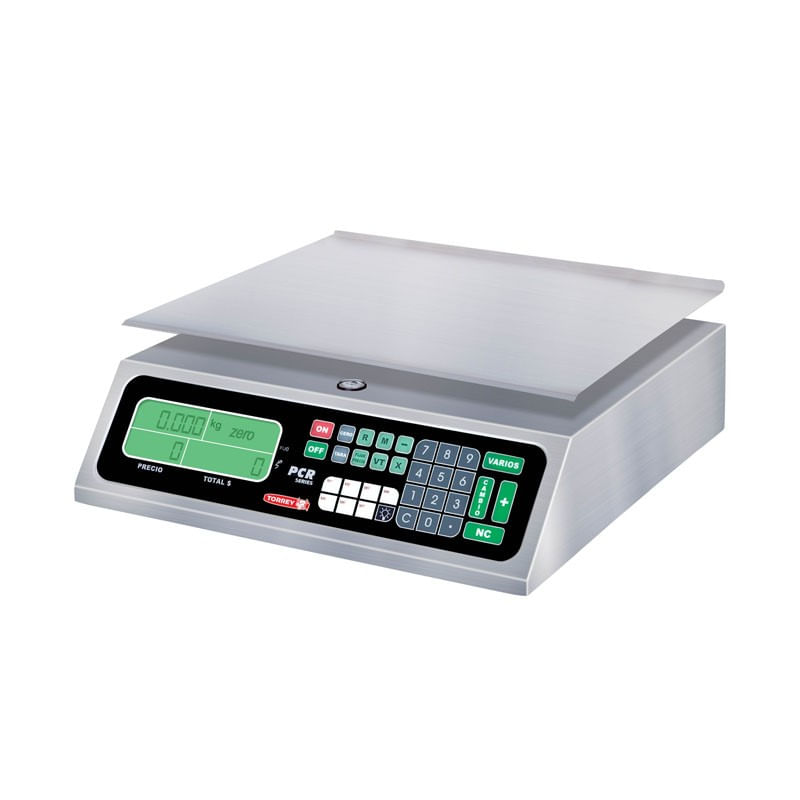 Balanza Digital Acero Inox 40 Kg Pcr-40 Torrey