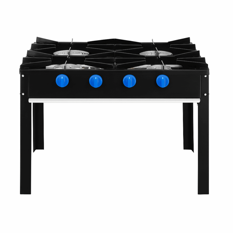 Anafe Económico 4 platos bajo Gas Licuado VABG-4ECO VENTUS