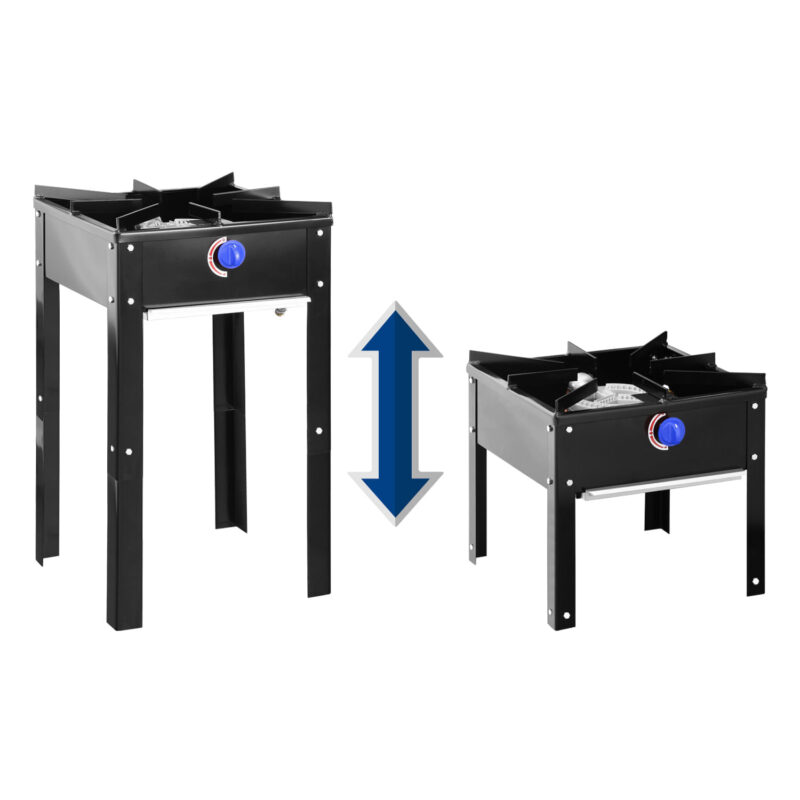 Anafe 1 plato eco en caja alto bajo VAG-1ECO GN Ventus