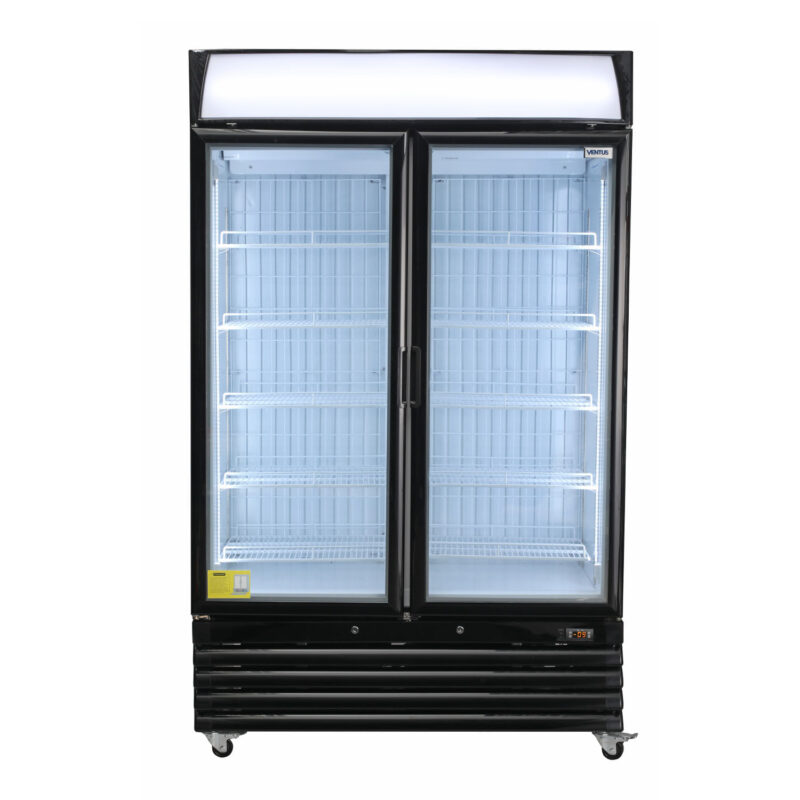 Freezer Vertical 800 Lts 2 Puertas De Vidrio VC-800F Ventus