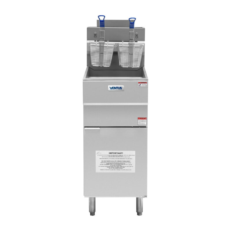 Freidora A Gas Alta Prod 18 Litros Gas Licuado Vfp-18L2 Ventus