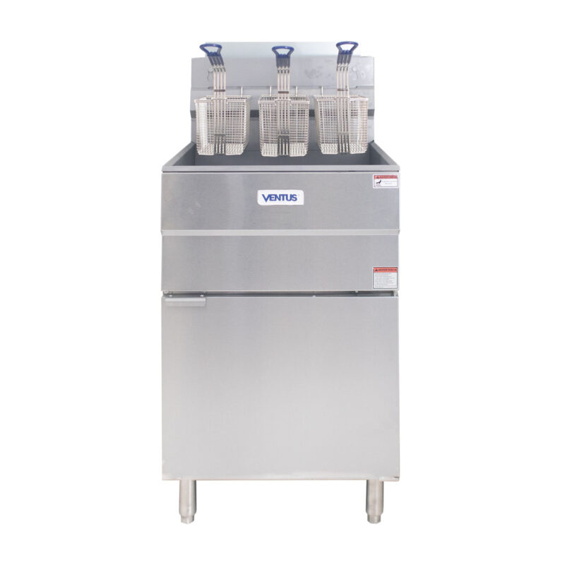 Freidora A Gas Alta Prod 37 Litros Gas Licuado Vfp-37L3 Ventus
