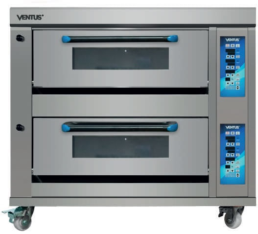 Horno piso gas 2 niveles 2 bandejas VHPG-2C Ventus