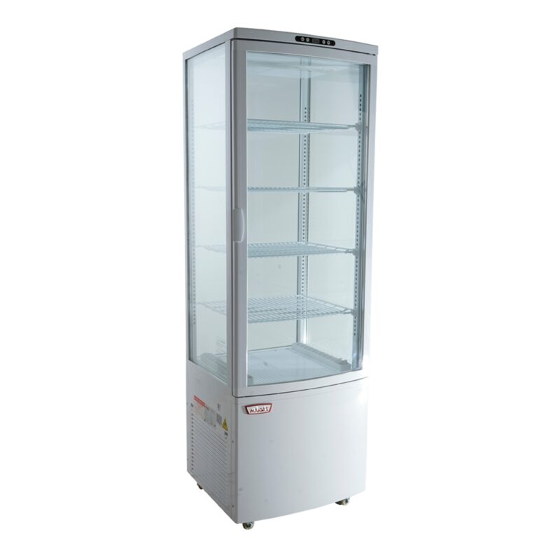 Vitrina Pastelera Vertical 218 Lt Blanca