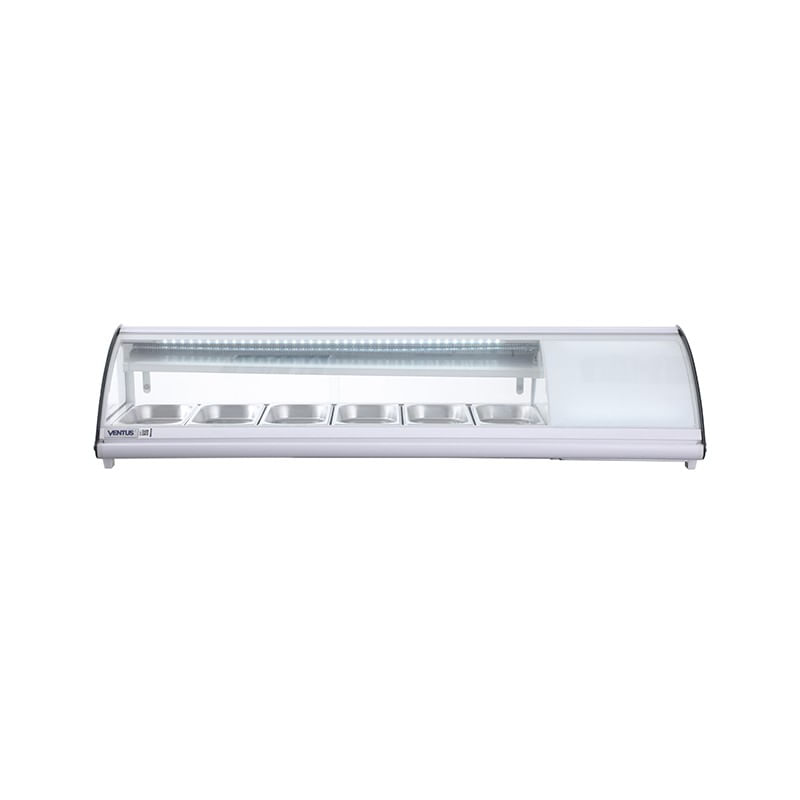 Vitrina Sushi 1,5 Mts Vert-83 Ventus