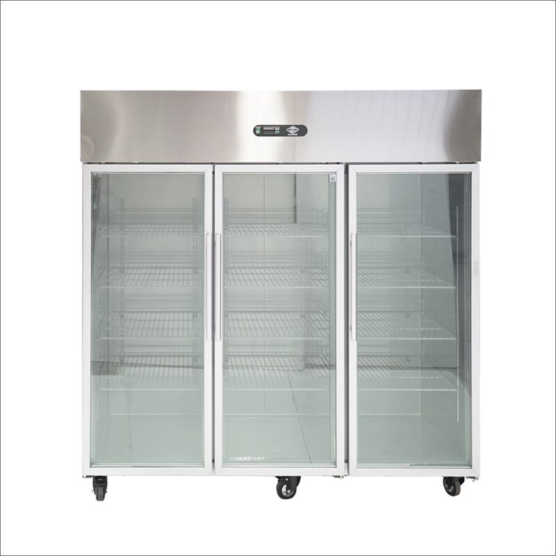 Refrigerador A.I. 3 puertas de vidrio 1500 lt Maigas AS16G3