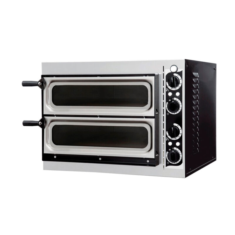 Horno Pizza Doble Camara Small Basic 2/40 glass Prismafood
