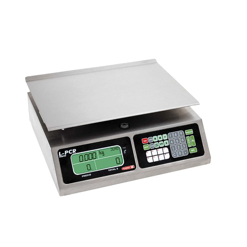 Balanza Digital Acero Inox 20 Kg L-Pcr20 Torrey