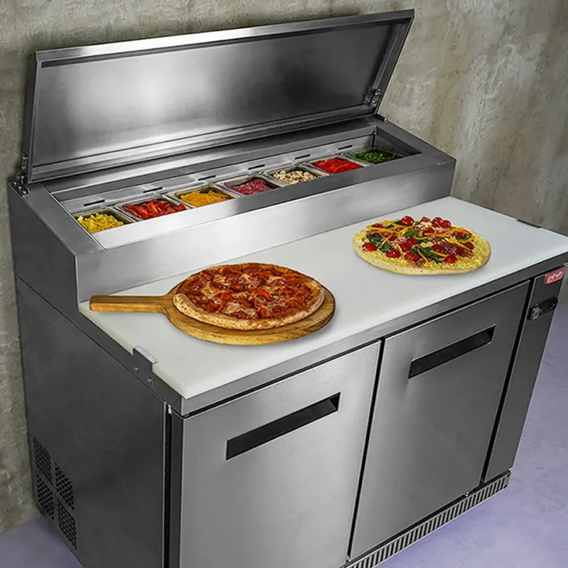 Mesón Refrigerado Pizzero 335 Lts. 7 dep. MAIGAS