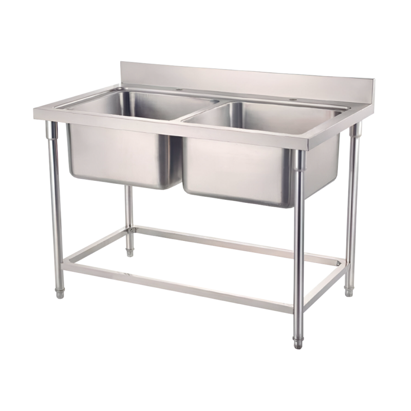 LAVAFONDOS 2 TAZAS 120X70X80 SIN SECADOR