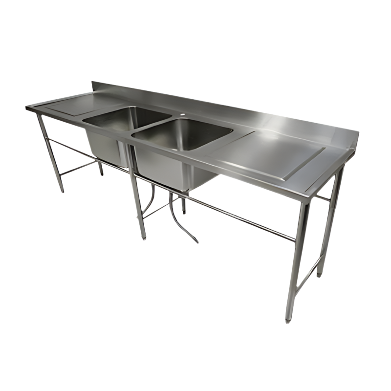 LAVAFONDOS 2 1600X600X900 DOBLE SECADOR 30CM