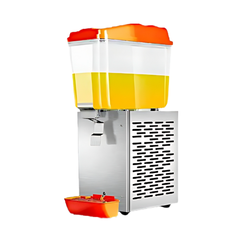DISPENSADOR DE JUGO 1 DEPOSITO 18LTS PALETA LLAVE EN ACERO INOXIDABLE