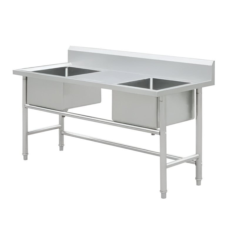 LAVAFONDOS 1400X600X850 DOBLE TAZA SECADOR CENTRAL