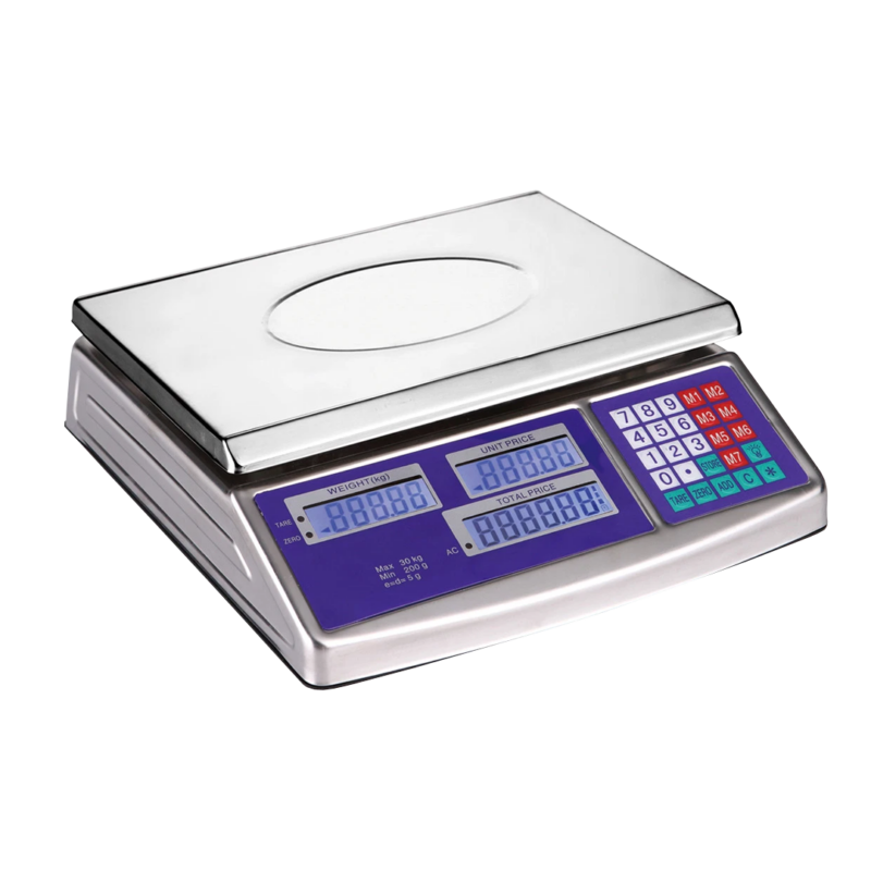 Balanza PPI EQM SSE-30 30Kg/5g íntegra en acero inoxidable