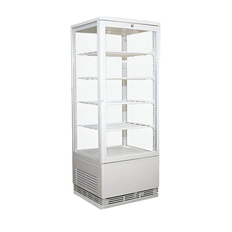 VITRINA REFRIGERADA SOBREMESA GVP-98 BLANCA 98 LITROS