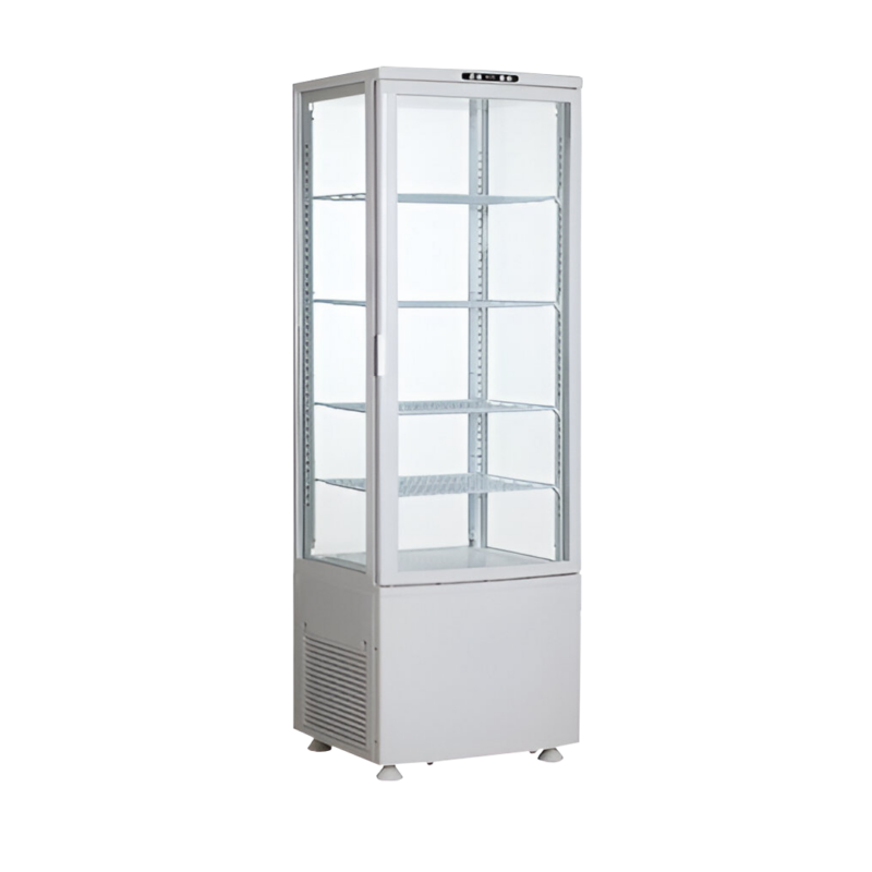 VITRINA REFRIGERADA PEDESTAL GVP-235 BLANCA 235 LITROS