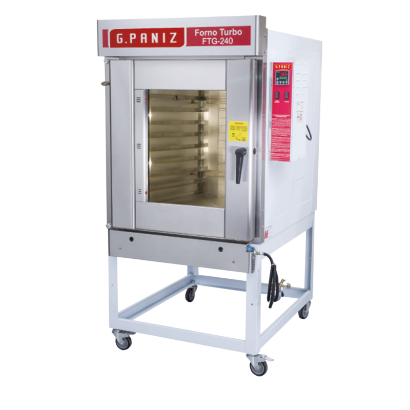 HORNO ITA GPANIZ TURBO C 8 bandejas FTG240 C/BANDEJAS