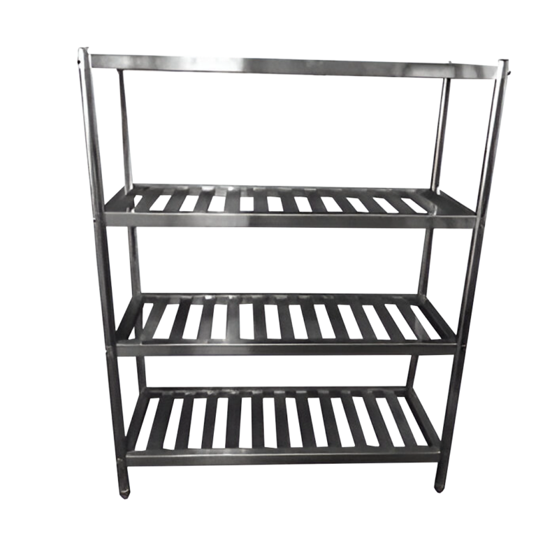 ESTANTERIA AC. INOX ITA 100X50X1550 ACANALADA