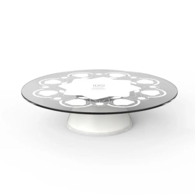 BASE GIRATORIA MANUAL BAILARINA DE REPOSTERIA BLANCA AND