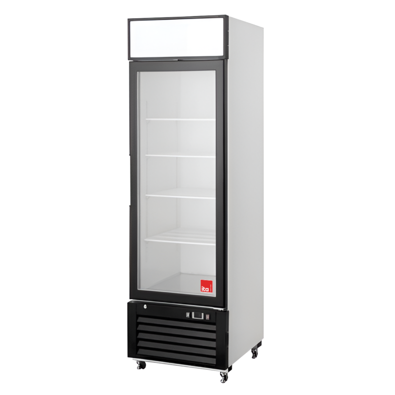 FREEZER ITA 1 PUERTA VIDRIO 610LTS FI1PV 685x805x2112MM, CONTROL DIGITAL DE TEMPERATURA