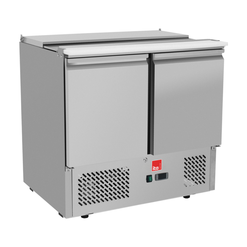 SALADETTE ITA 2 PUERTAS 380LTS SI2P1 5 GN 1/6 5 GN 1/3 900x