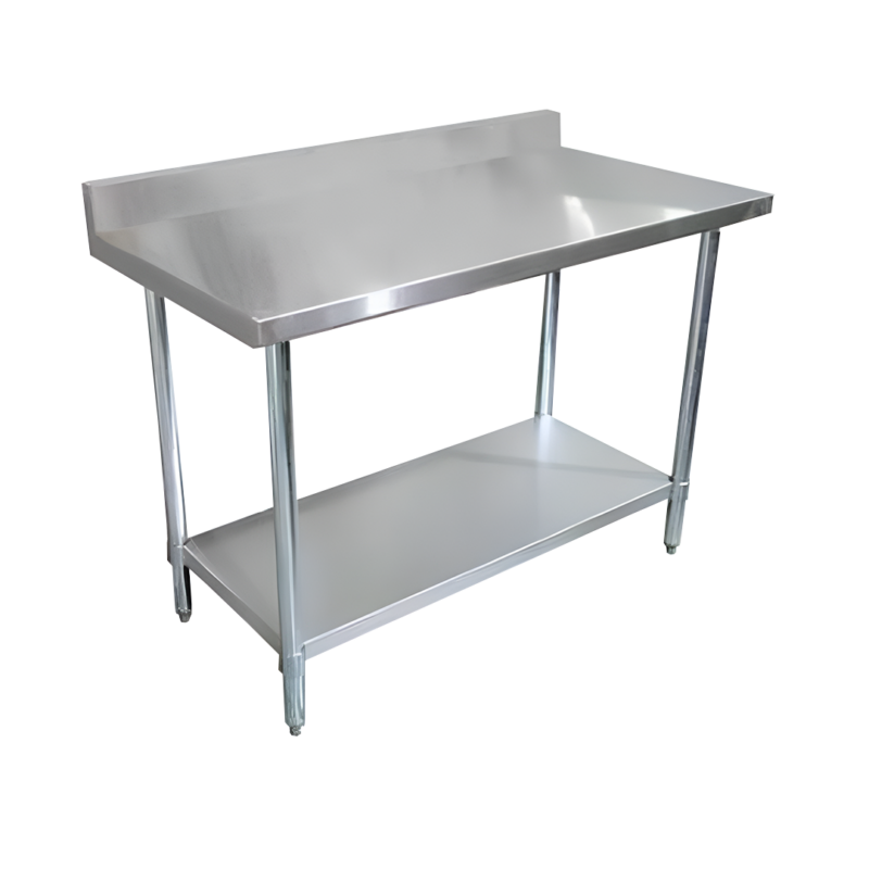 MESON MURAL ITA WT-12060-4H INOX. 120X60x85 CMS, REPISA Y PATAS EN ACERO GALVANIZADO
