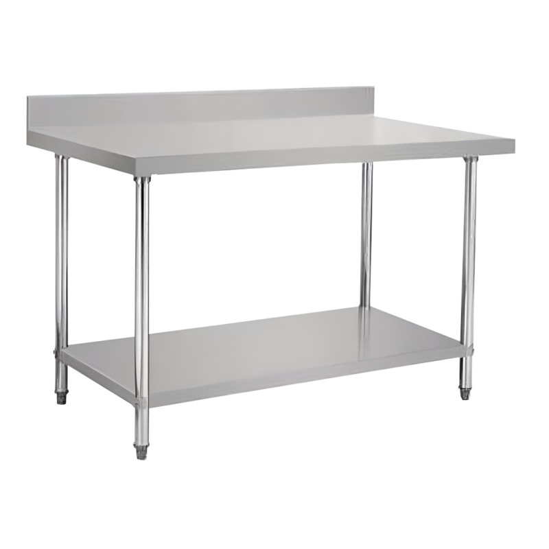 MESON MURAL ITA WT-18060-4H INOX. 180X60x85 CMS, REPISA Y PATAS EN ACERO GALVANIZADO