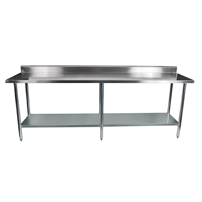 MESON MURAL ITA WT-2000-4H INOX. 2000X60x85, REPISA Y PATAS EN ACERO GALVANIZADO