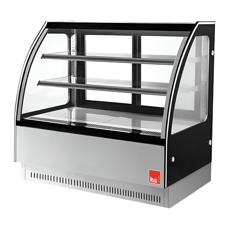 VITRINA PASTELERA ITA CURVA DMC-1800