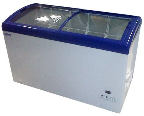 CONGELADORA FREEZER SCD-500 LT VIDRIO CURVO BOZZO