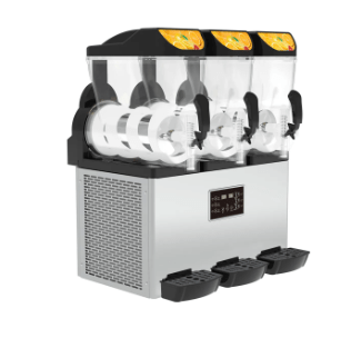 Máquina para hacer granizados de hielo23 tachos, 15lts c/u. Cód.KKX-345